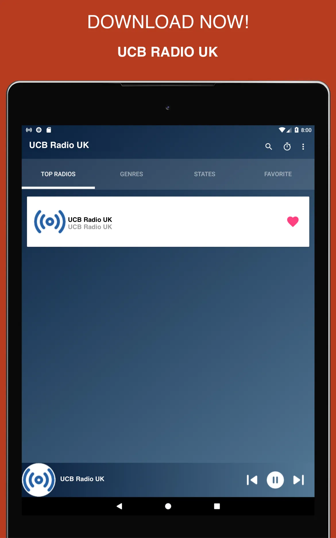 UCB Radio UK United Christian | Indus Appstore | Screenshot