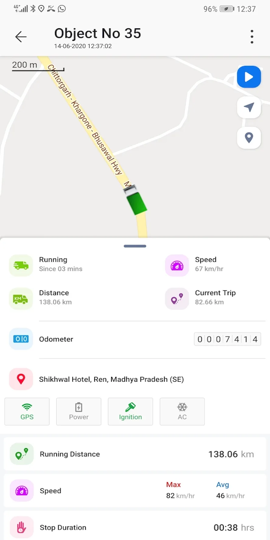 Mecarnic Smart Track | Indus Appstore | Screenshot