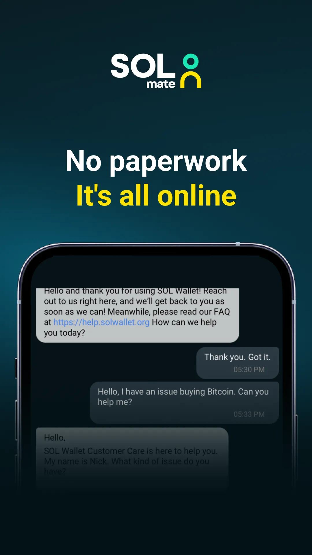 SOLmate - Get your bank card | Indus Appstore | Screenshot