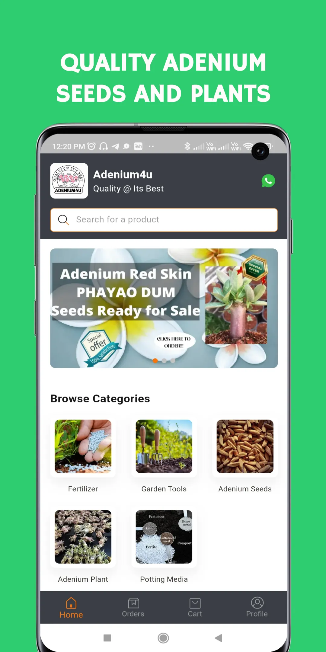 Adenium4u - The Adenium Store | Indus Appstore | Screenshot