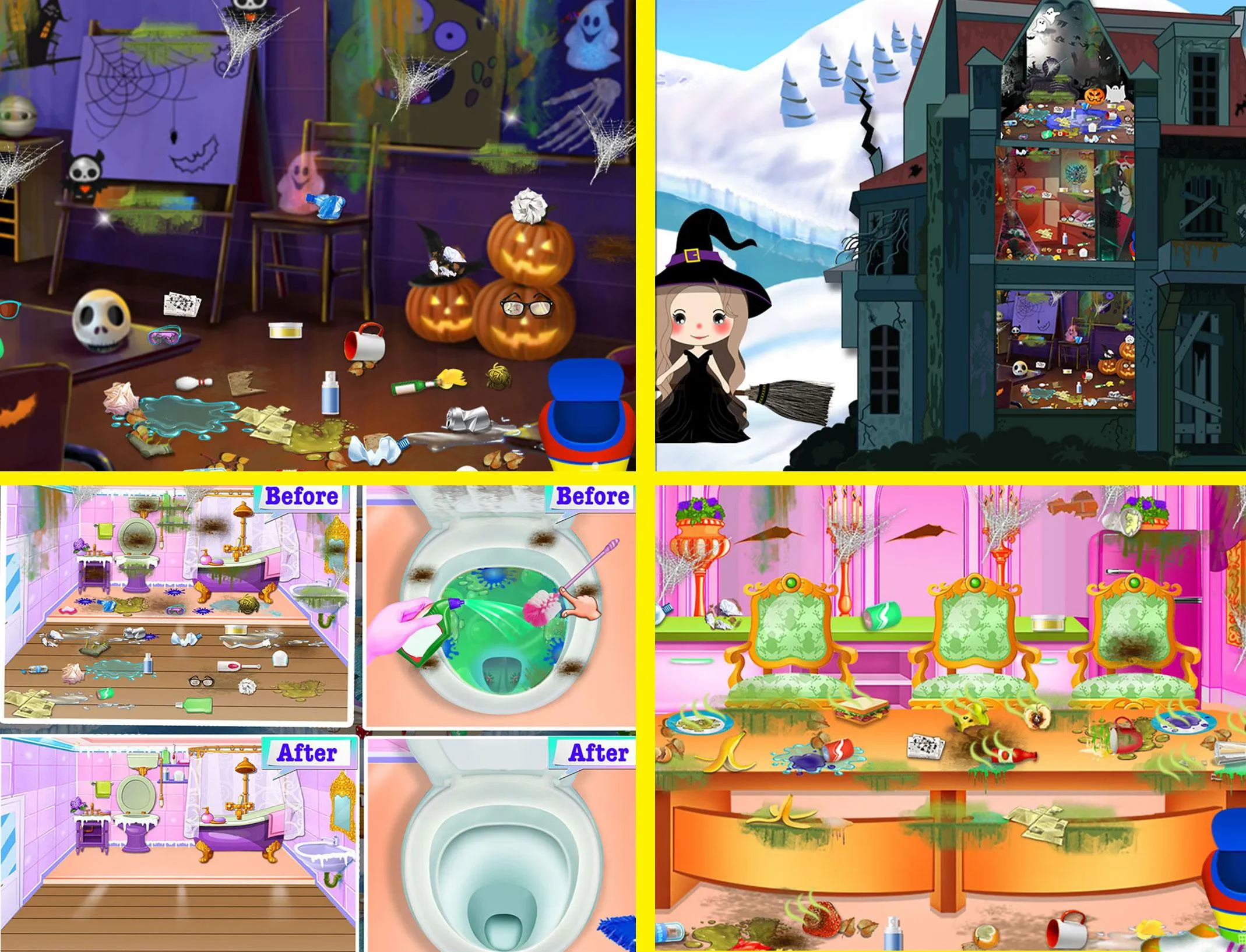 Winter Princess House Cleaning | Indus Appstore | Screenshot