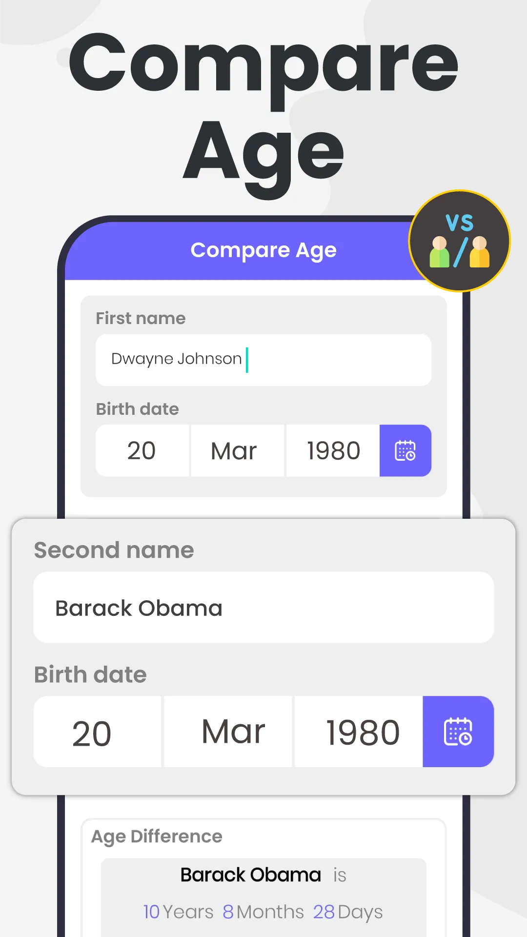 Age Calculator Date of Birth | Indus Appstore | Screenshot