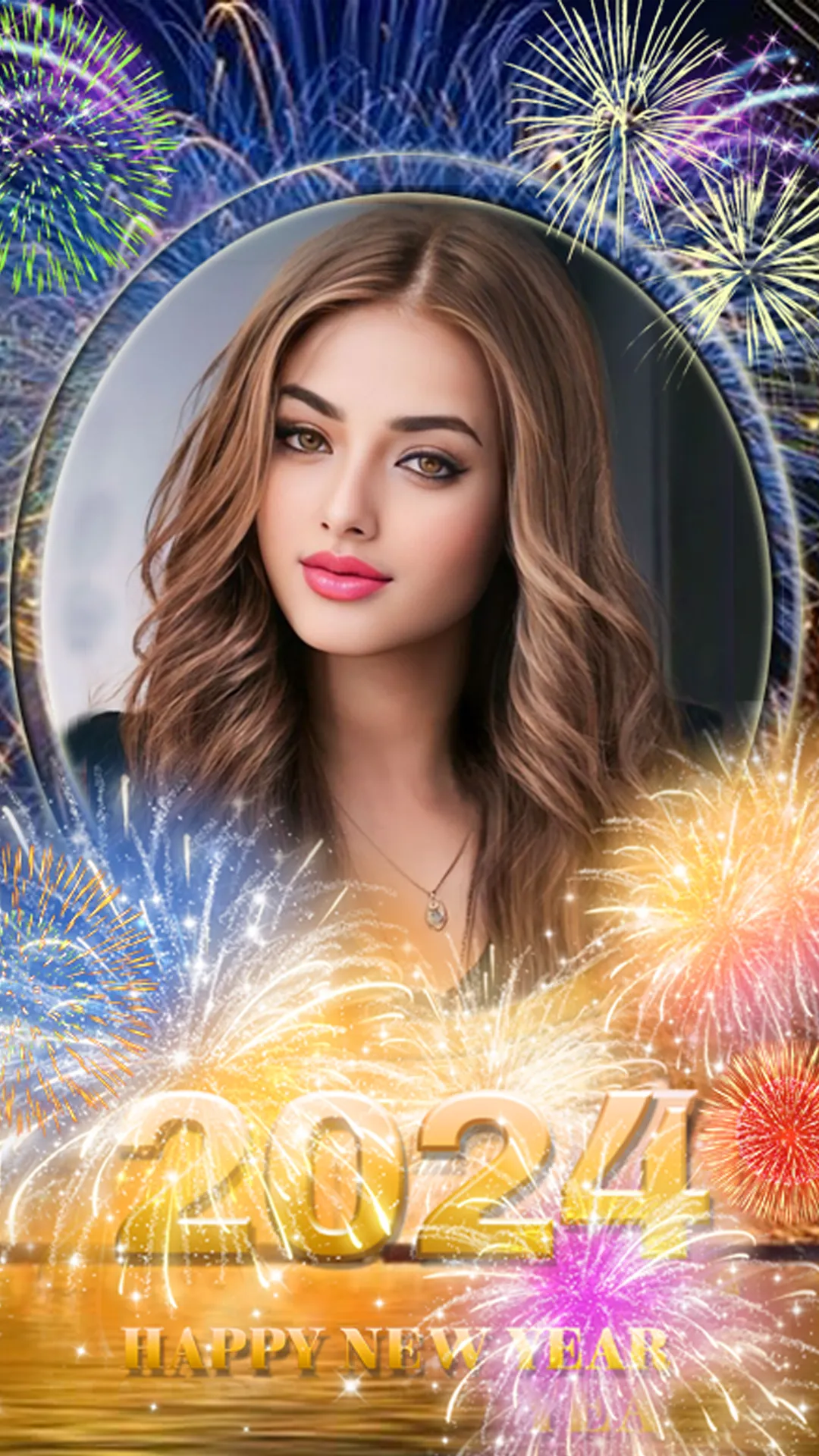 New Year Photo Frame 2024 | Indus Appstore | Screenshot