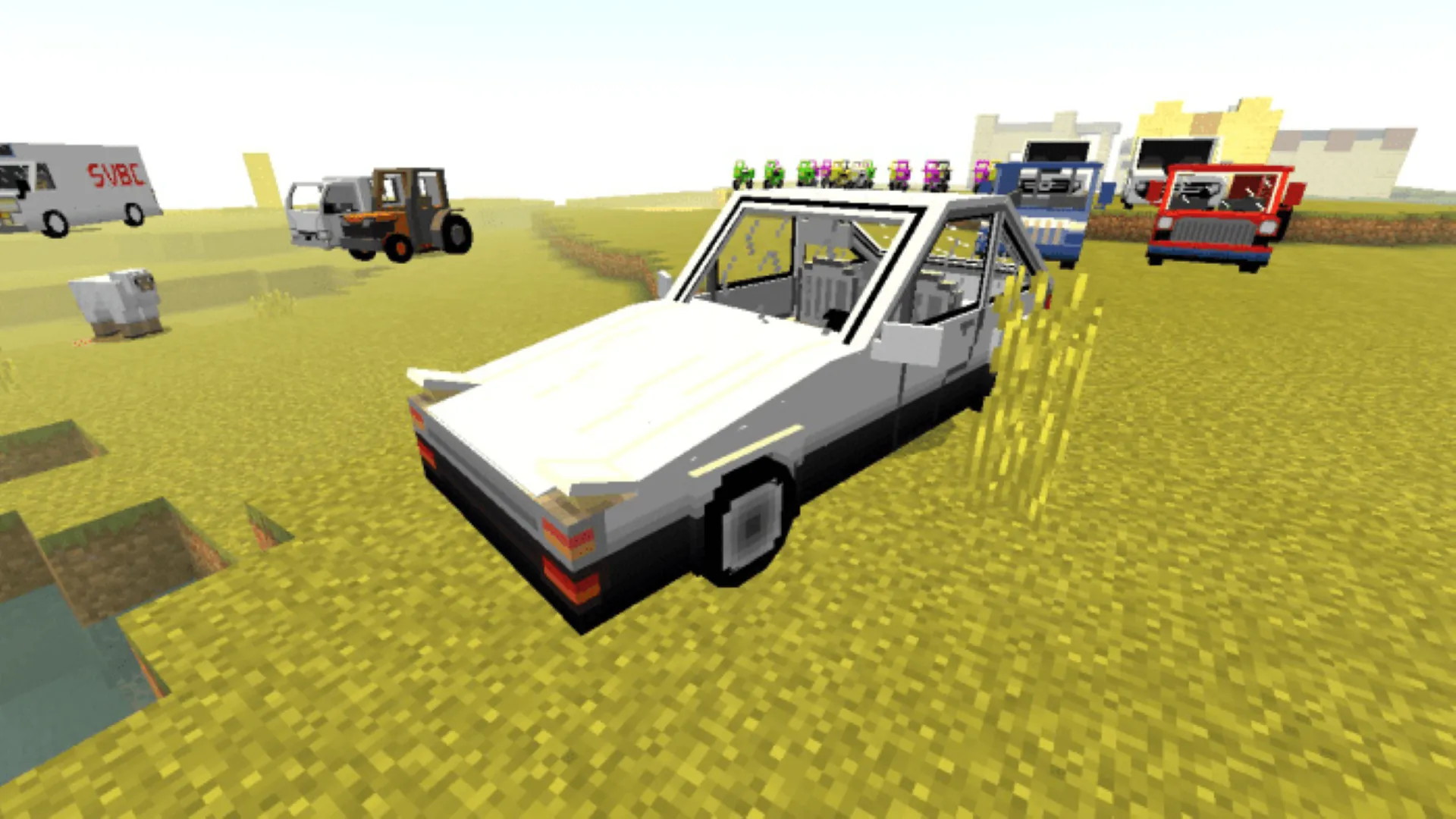 MCPE Vehicles Cars Mod | Indus Appstore | Screenshot