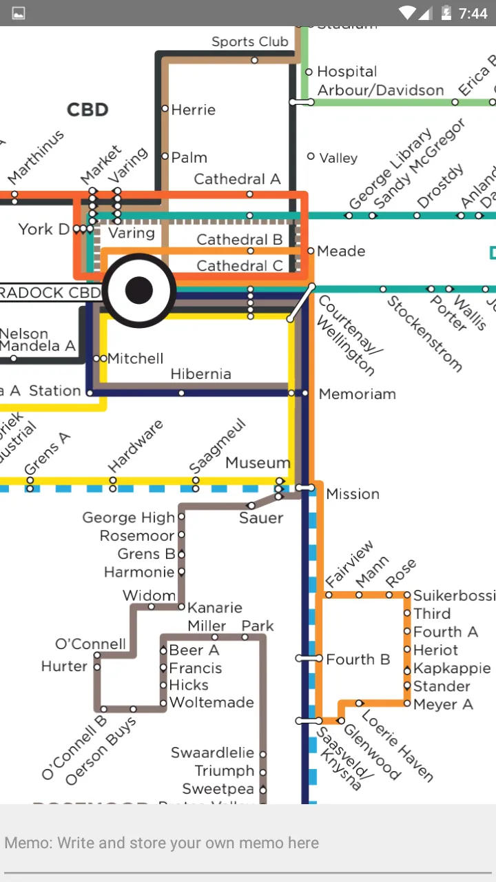 CAPE TOWN MYCITI BUS ROUTE MAP | Indus Appstore | Screenshot