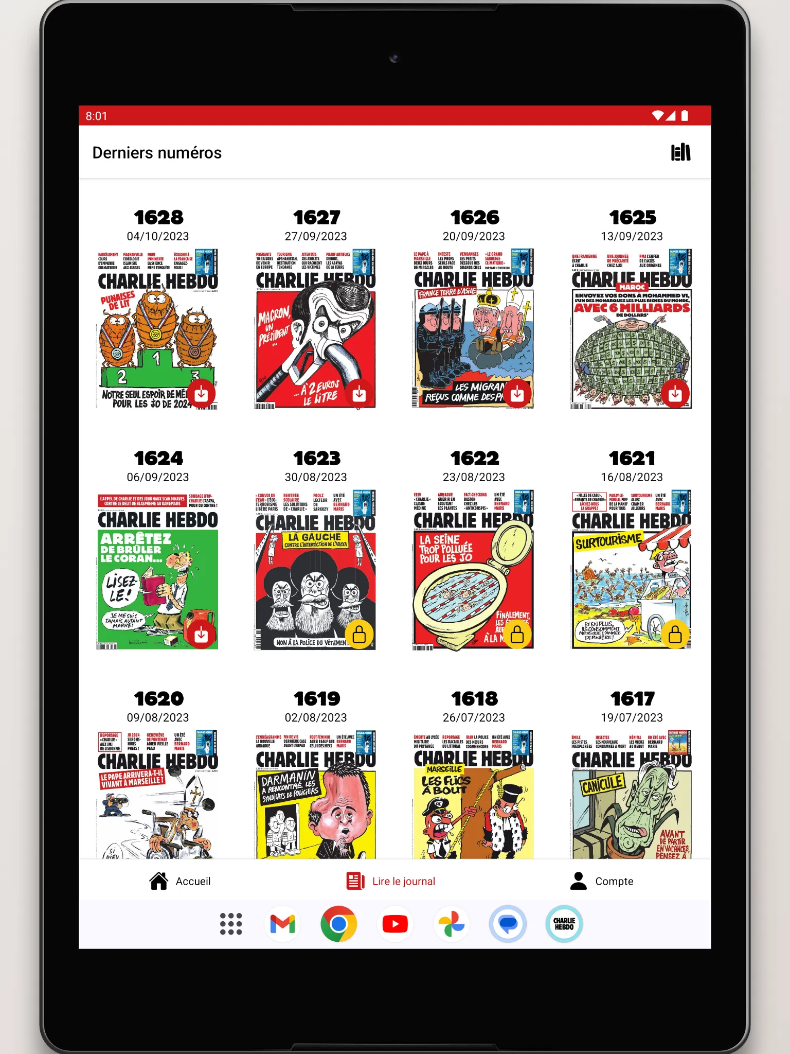 Charlie Hebdo | Indus Appstore | Screenshot