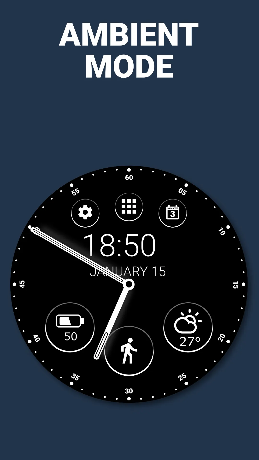 Classic Watch Face | Indus Appstore | Screenshot