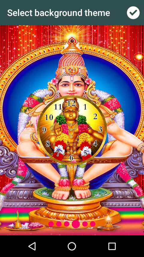 Ayyappa Clock Live Wallpaper | Indus Appstore | Screenshot