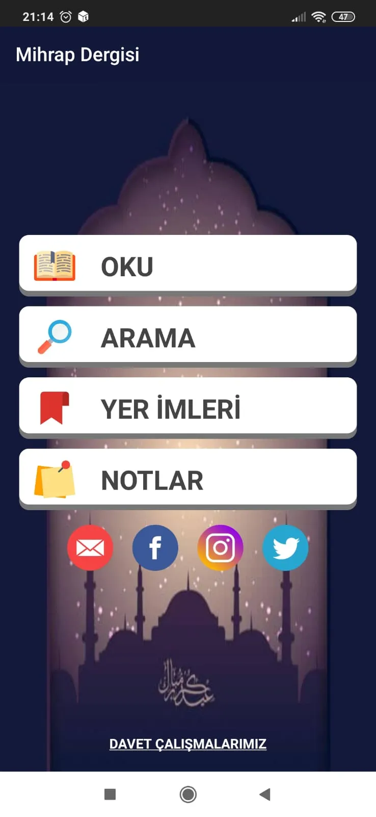 Mihrap Dergisi | Indus Appstore | Screenshot