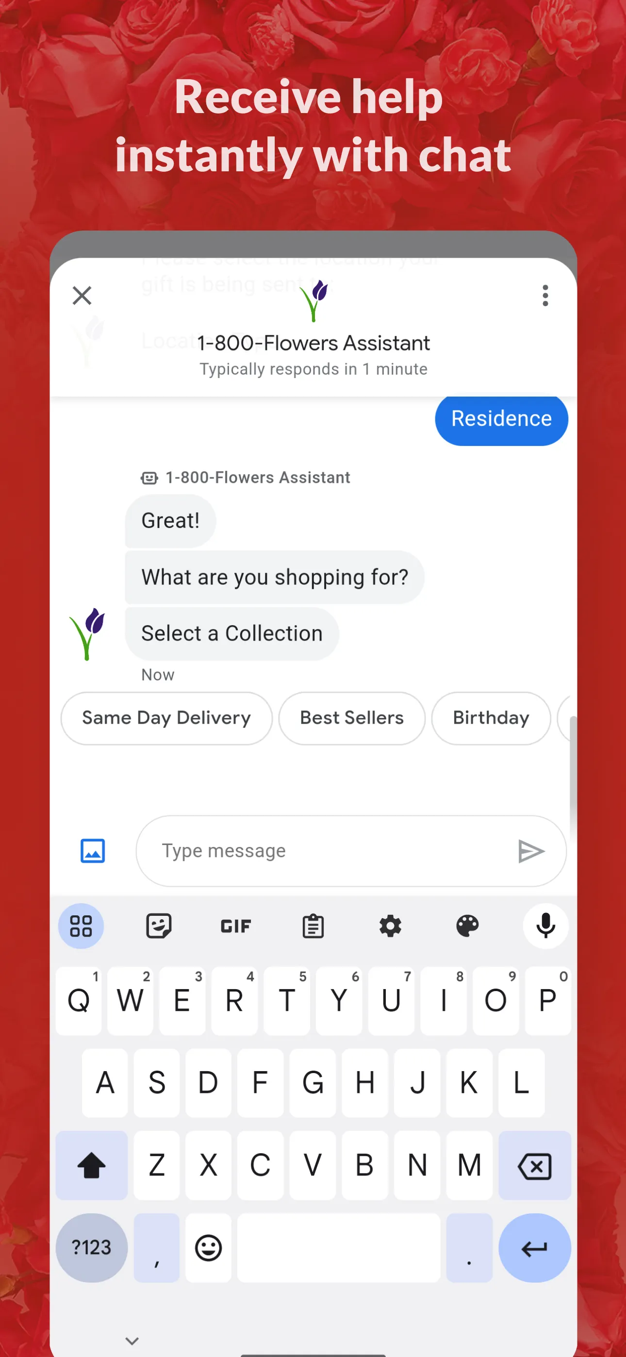 1800Flowers: Flowers & Gifts | Indus Appstore | Screenshot