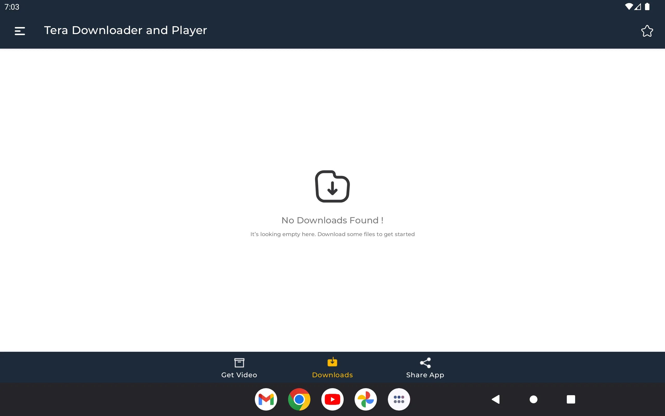 Tera Downloader and Player | Indus Appstore | Screenshot