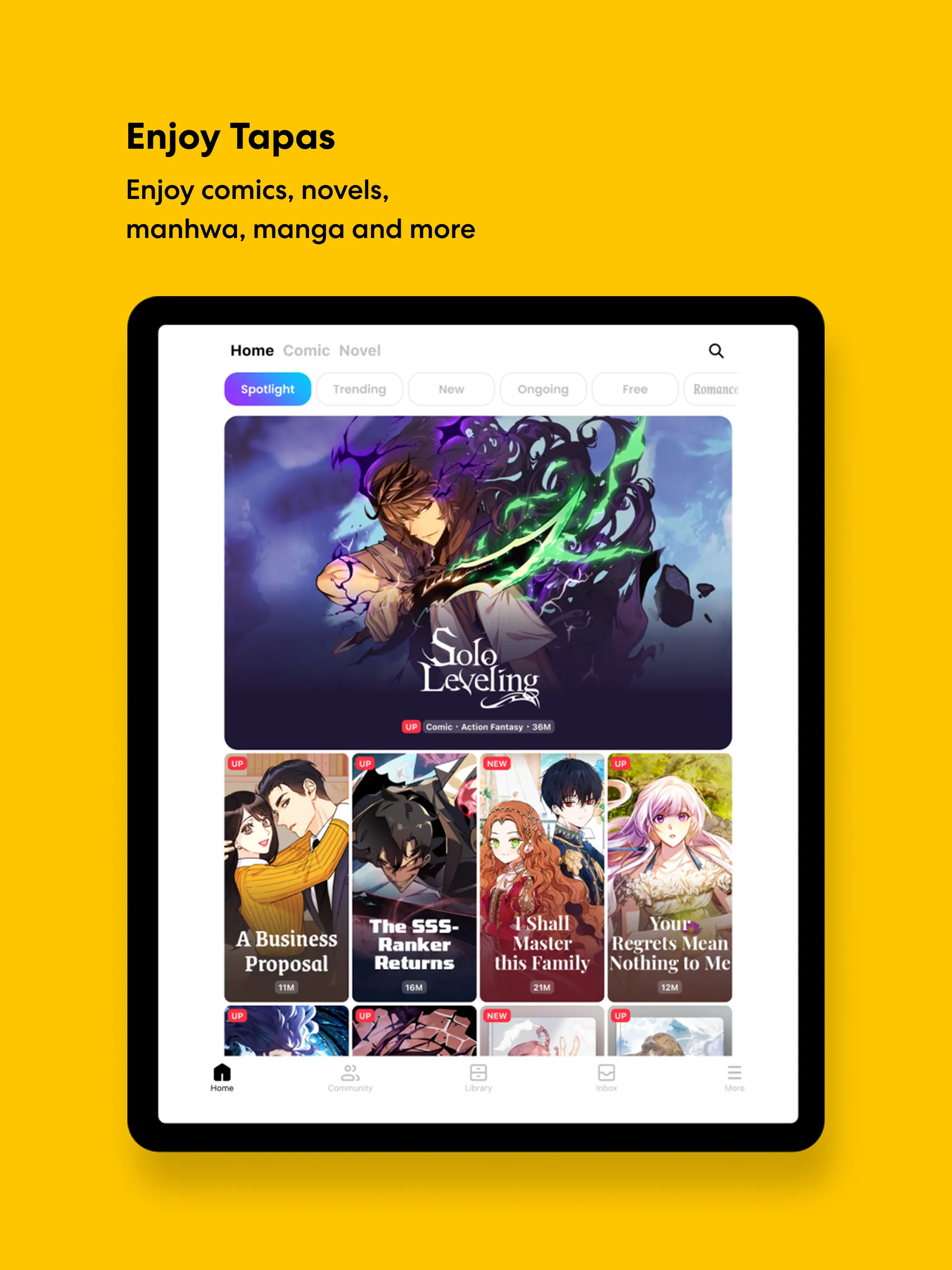 Tapas – Comics and Novels | Indus Appstore | Screenshot