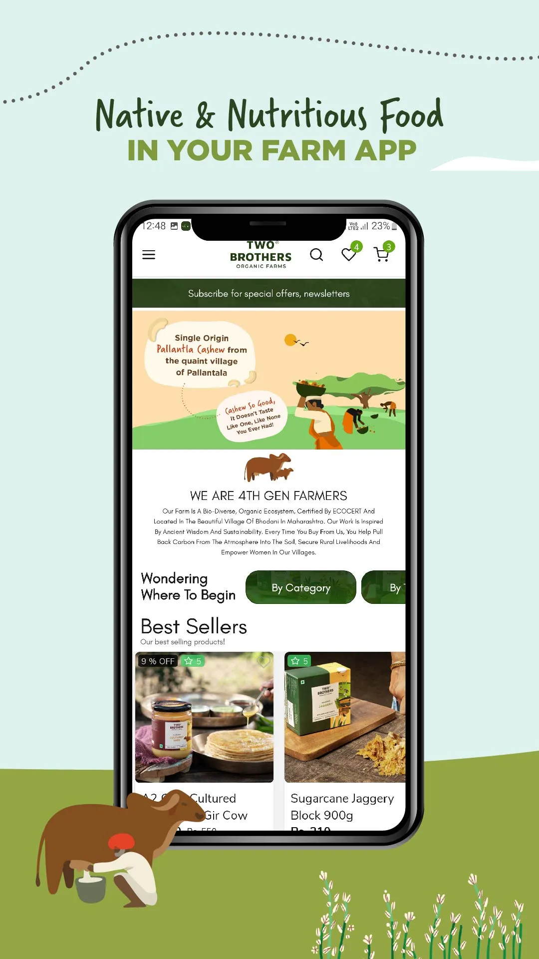 Two Brothers Organic Farms | Indus Appstore | Screenshot
