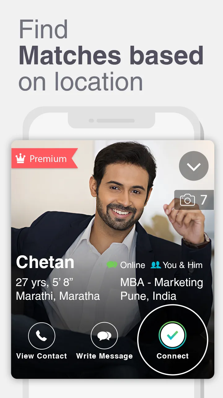 Maratha Matrimony - Shaadi.com | Indus Appstore | Screenshot