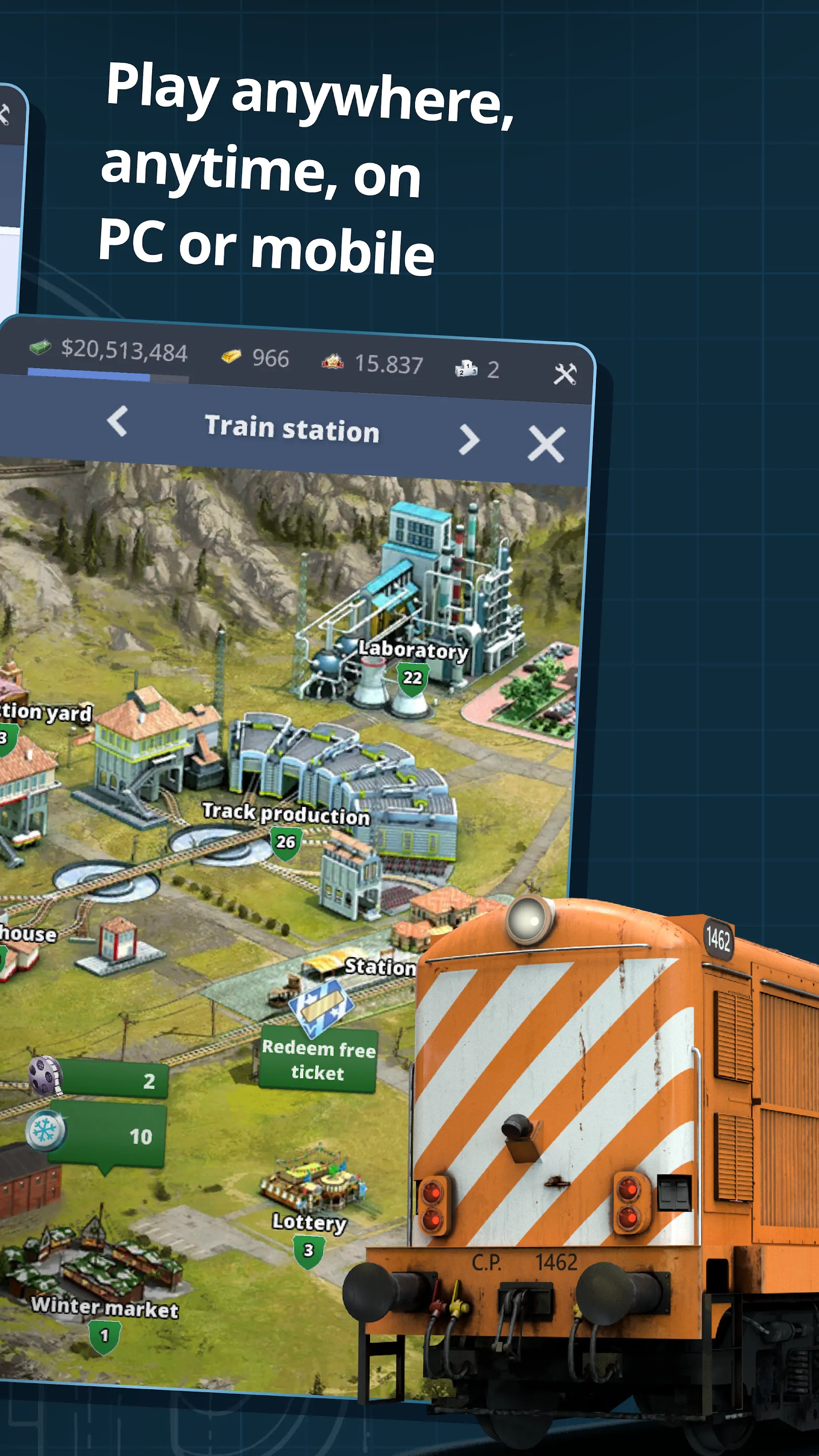 Rail Nation - Railroad Tycoon | Indus Appstore | Screenshot