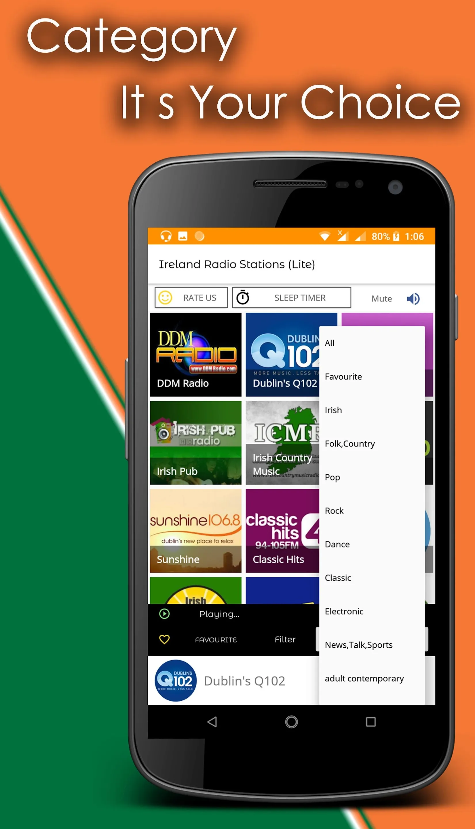 Irish Radio - Radio Ireland | Indus Appstore | Screenshot