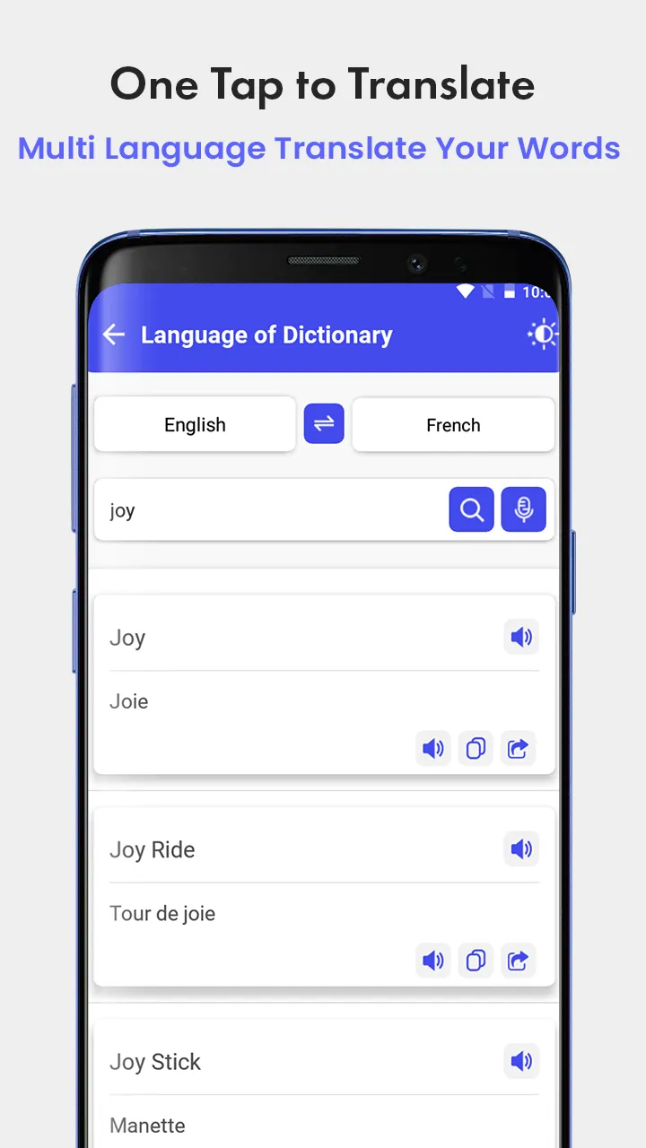 World language dictionary. | Indus Appstore | Screenshot