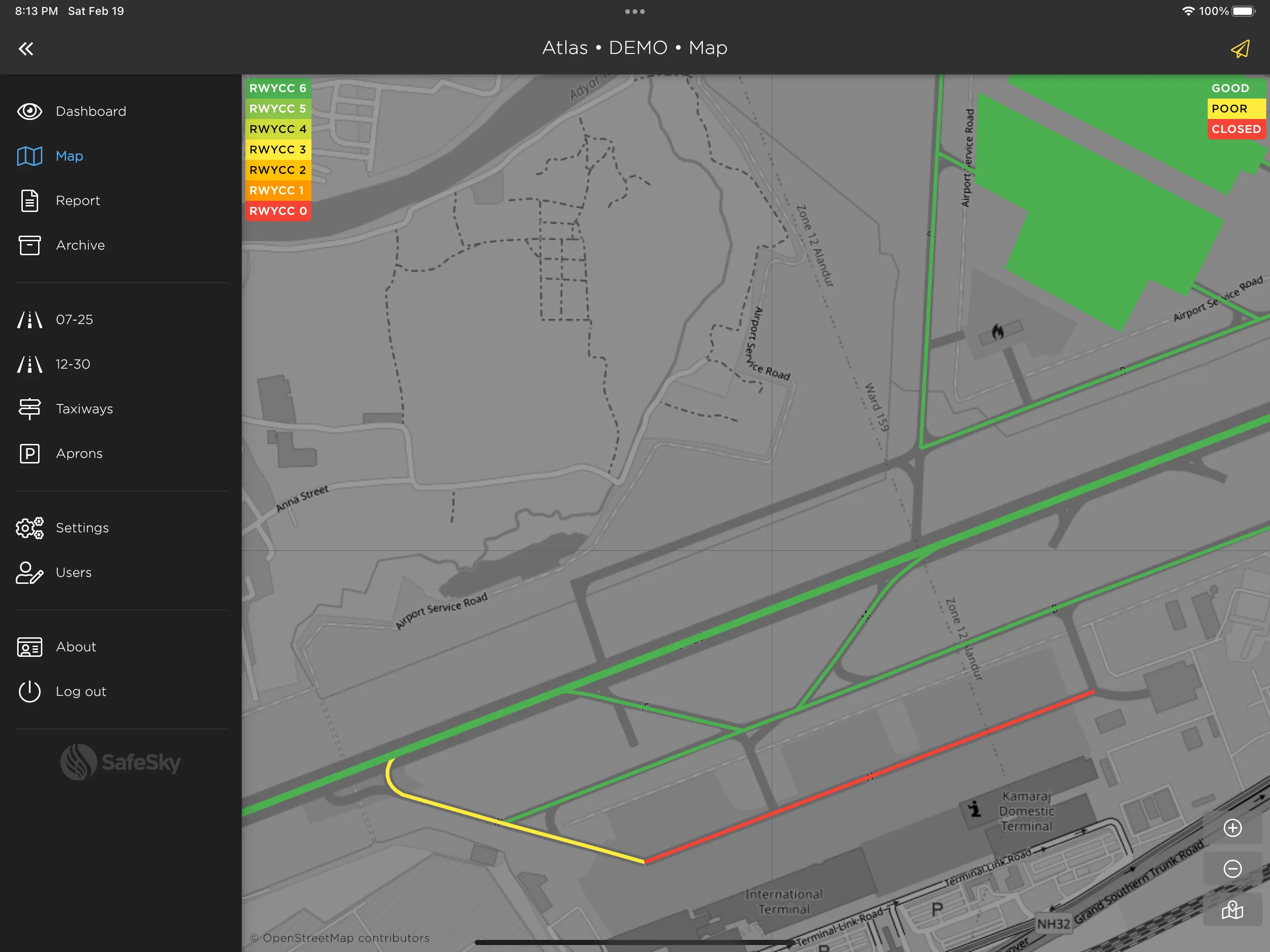 Safe Sky - Airside Sync | Indus Appstore | Screenshot