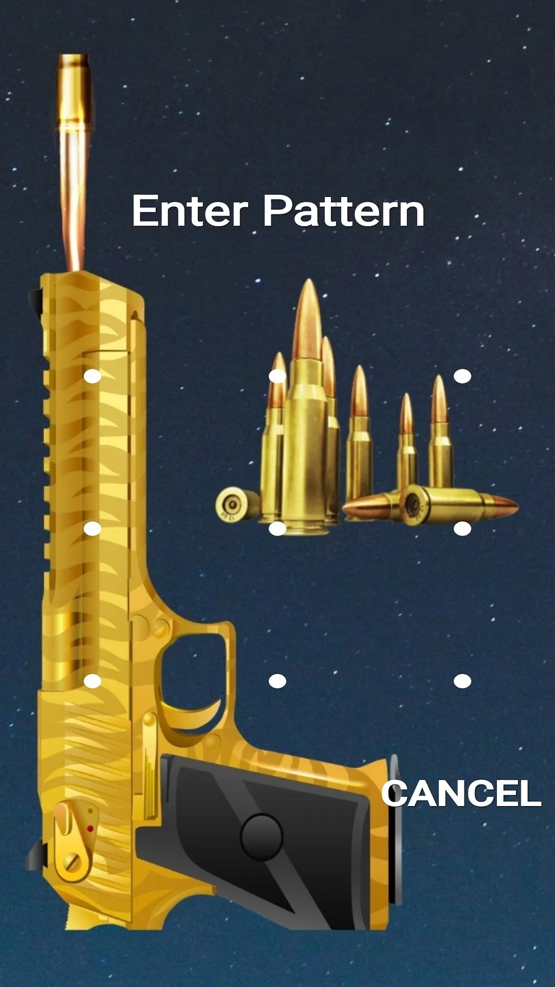 Revolver Fire Lock Screen 2024 | Indus Appstore | Screenshot