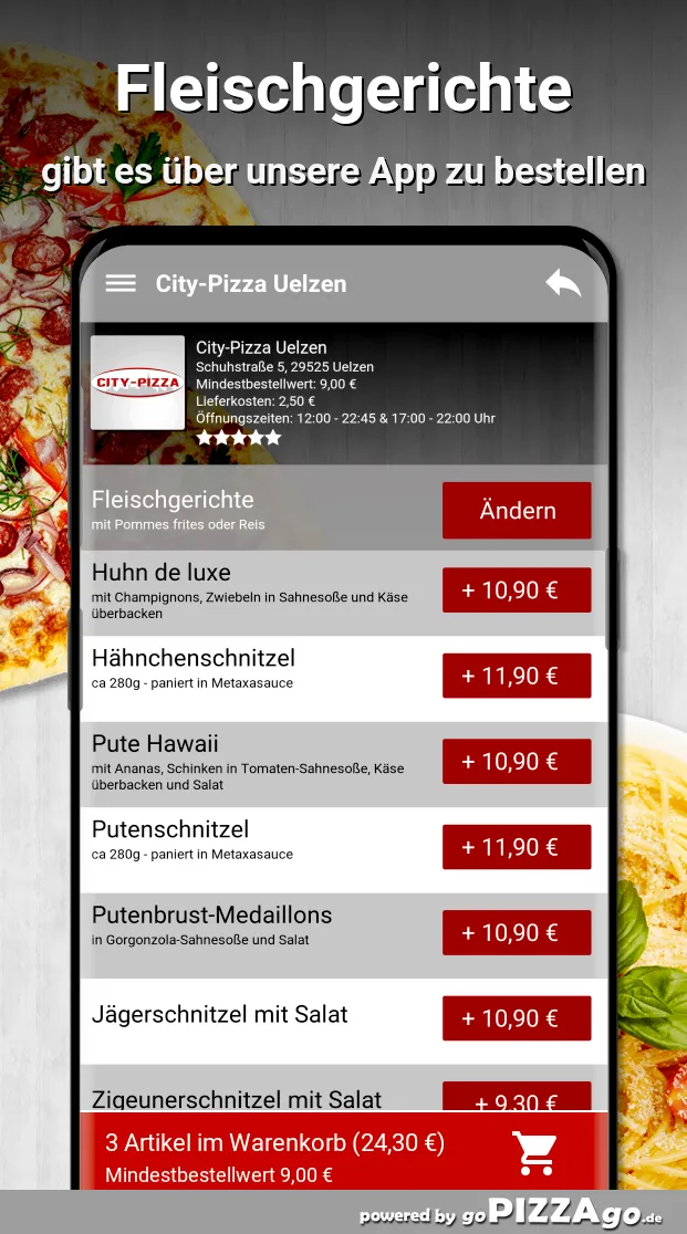 City-Pizza Uelzen Uelzen | Indus Appstore | Screenshot