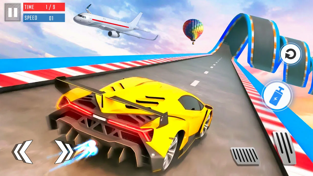 Maga Car Games: GT Stunts Race | Indus Appstore | Screenshot