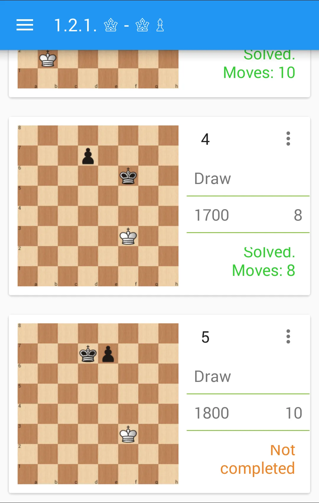 7-piece chess endgame training | Indus Appstore | Screenshot