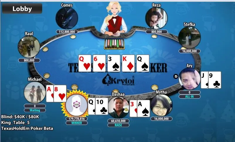 Krytoi Texas HoldEm Poker | Indus Appstore | Screenshot