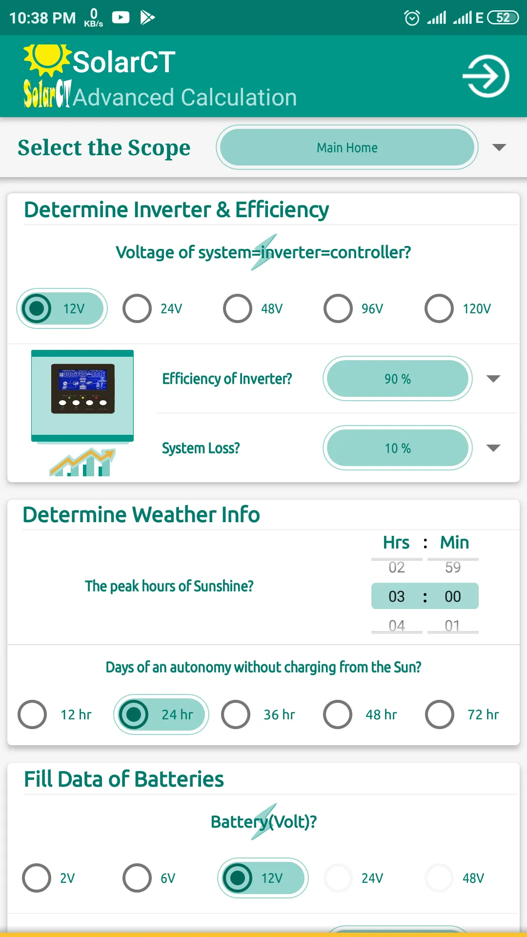 SolarCT - Solar PV Calculator | Indus Appstore | Screenshot