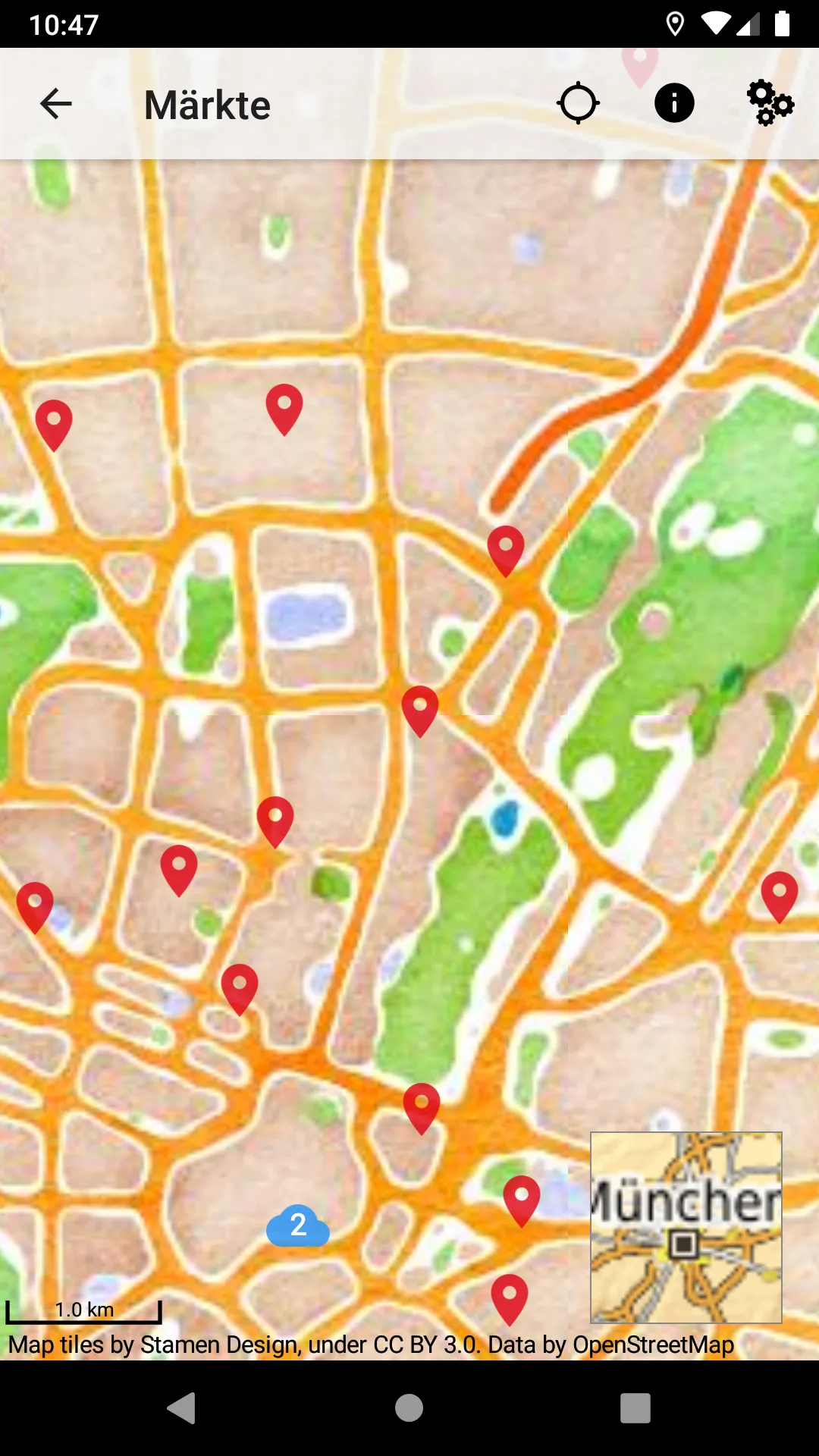 Open Munich Maps | Indus Appstore | Screenshot