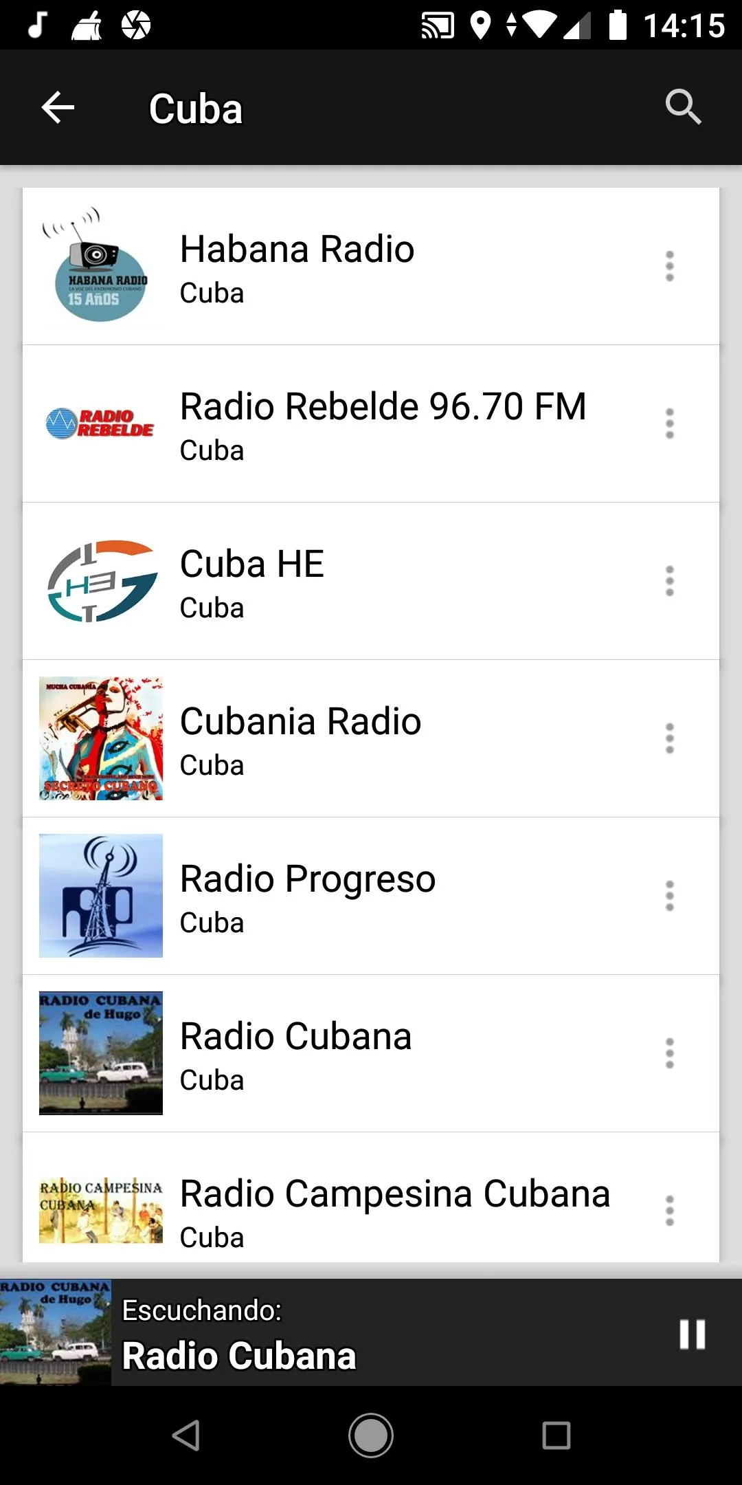 Radios de Cuba | Indus Appstore | Screenshot