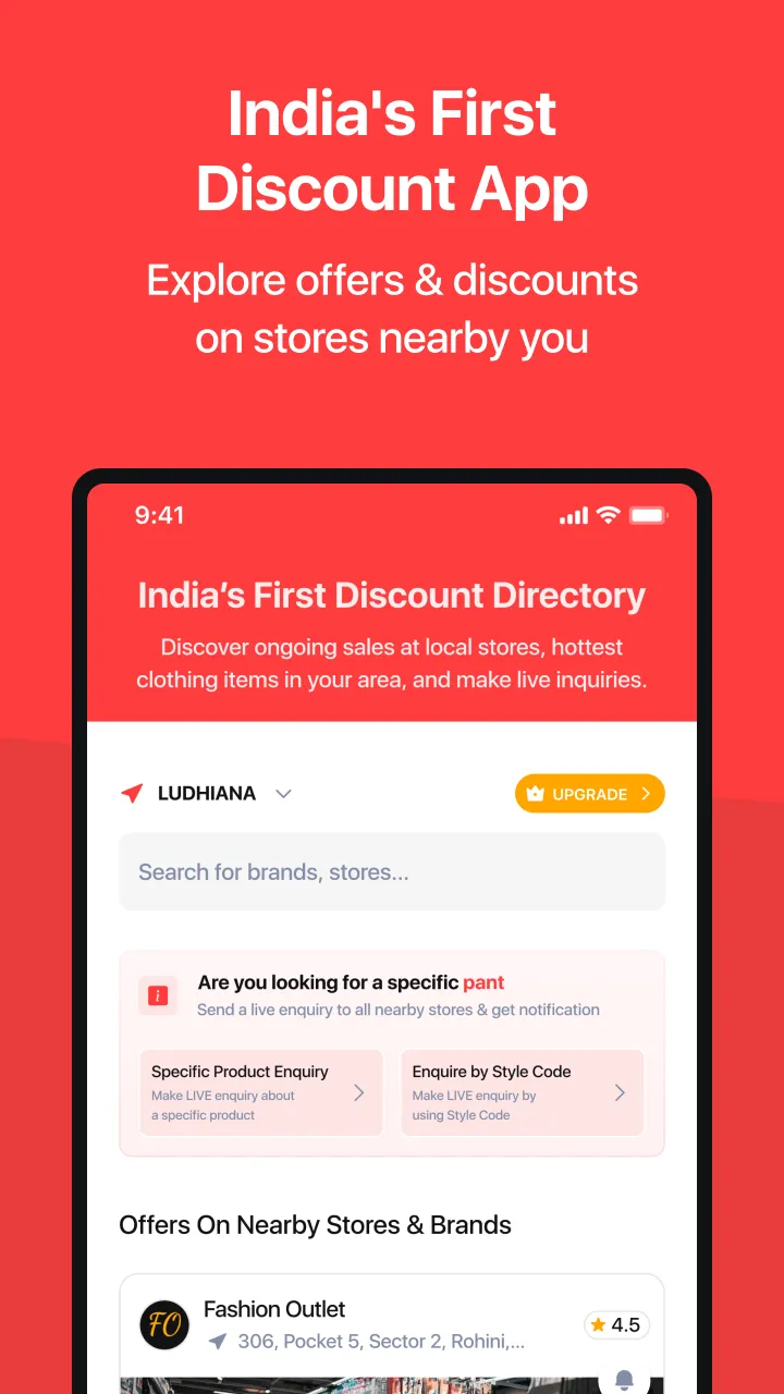 Offingo - Shop Local Offers | Indus Appstore | Screenshot