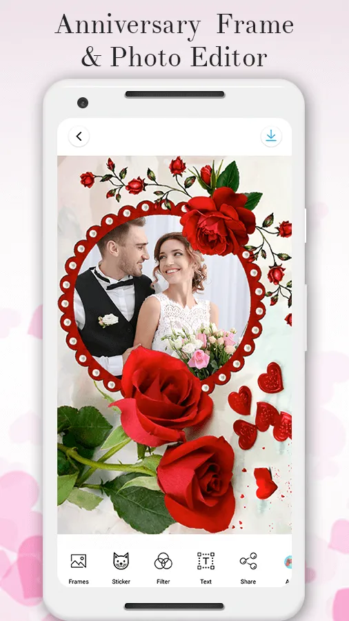 Anniversary Photo Frames App | Indus Appstore | Screenshot