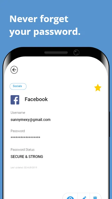 mPass: Secure Password Manager | Indus Appstore | Screenshot