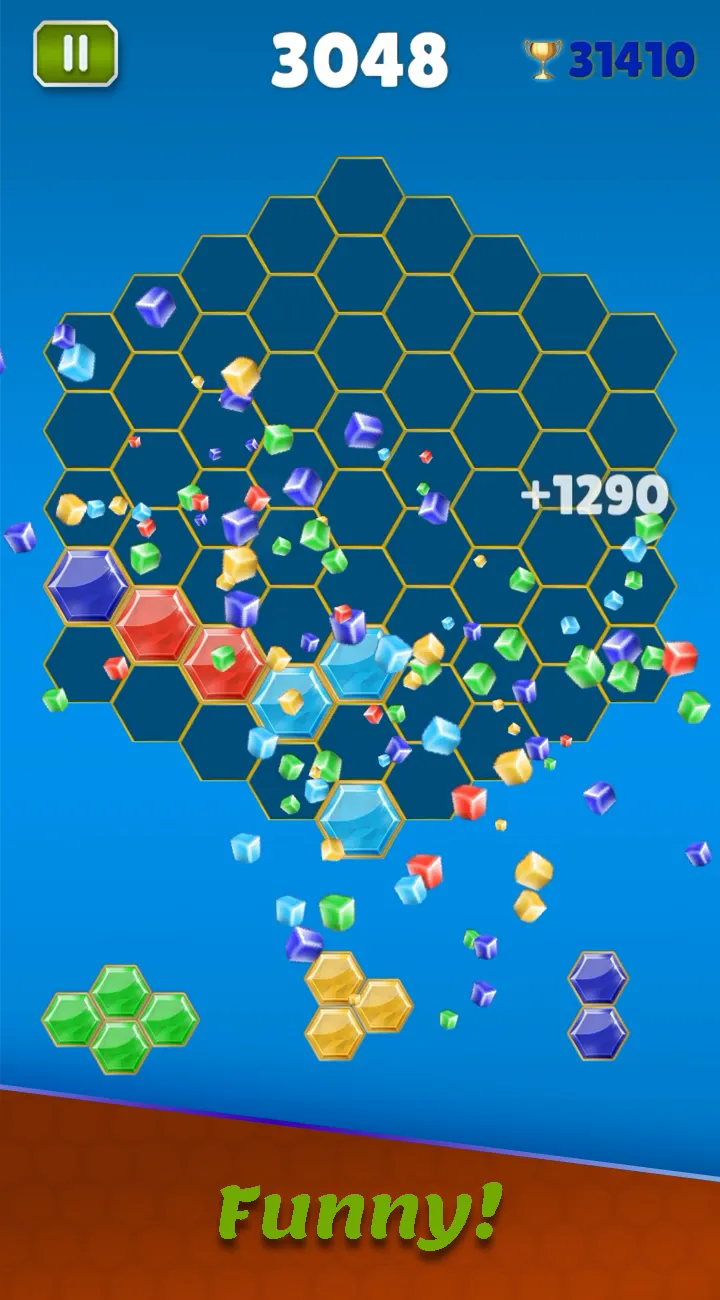 Infinite Hexa! - Block Puzzle | Indus Appstore | Screenshot