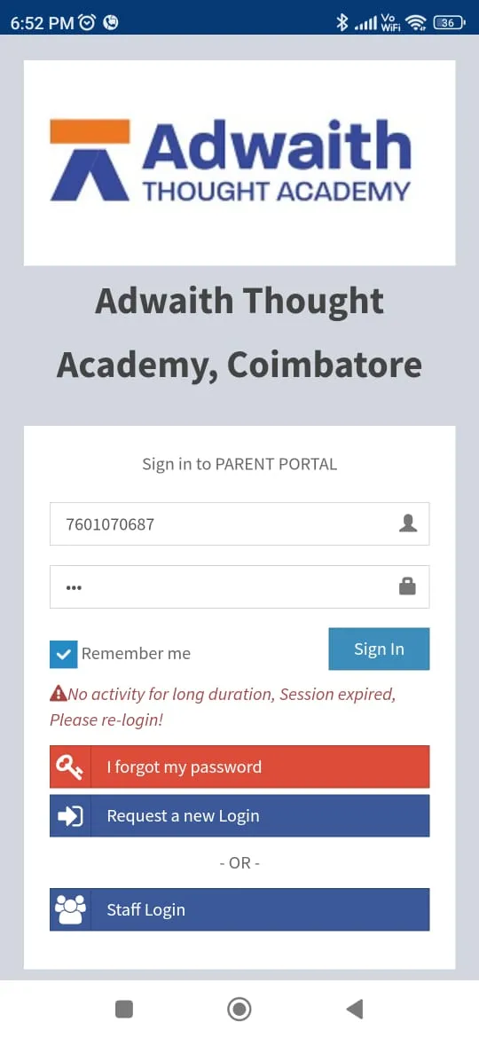 ADWAITH THOUGHT ACADEMY | Indus Appstore | Screenshot