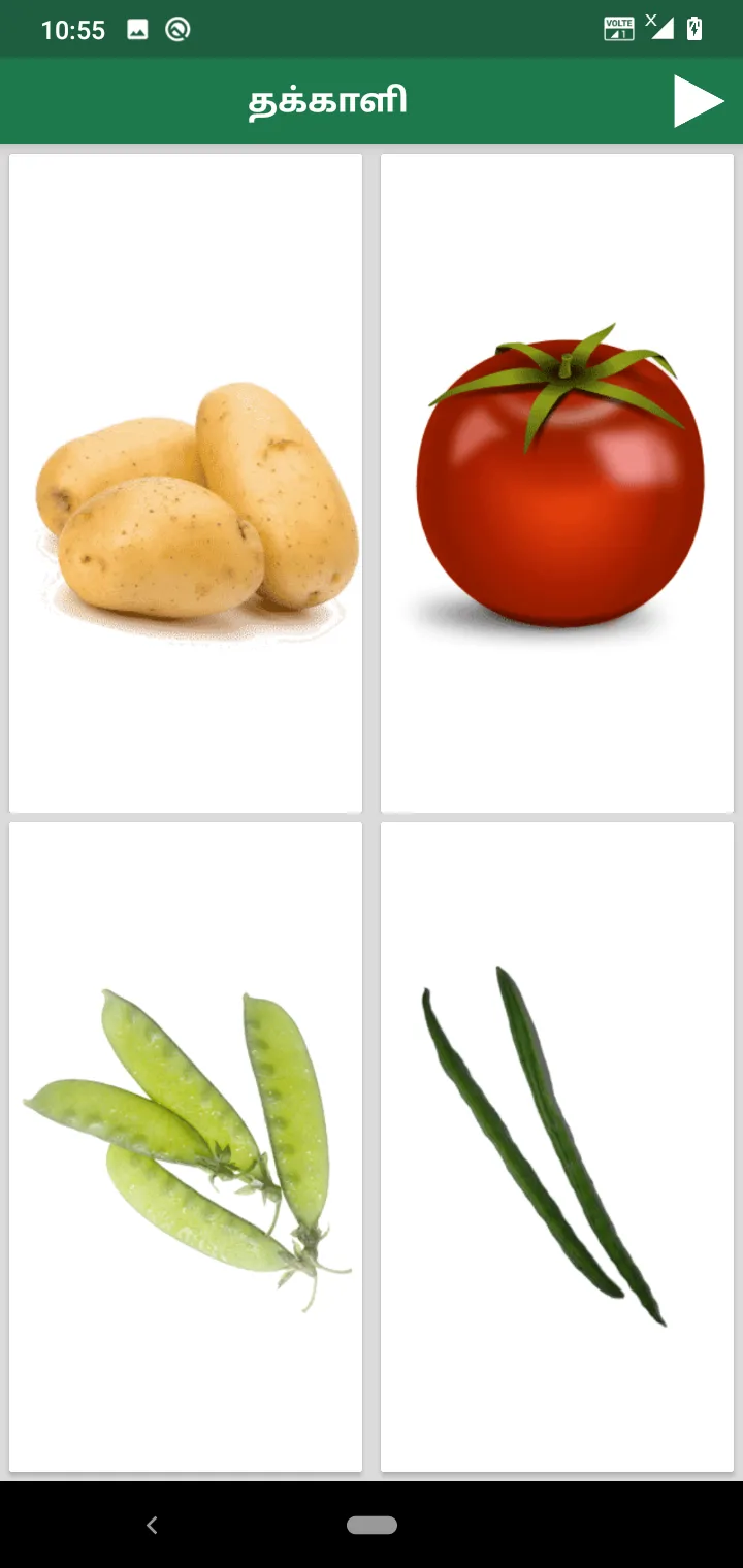 Fruits and Vegetables in Tamil | Indus Appstore | Screenshot