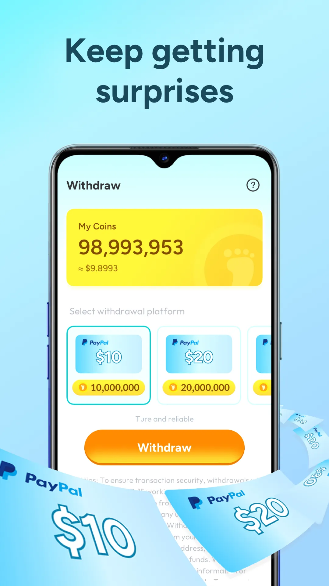 WalkStep:Tracker & Reward | Indus Appstore | Screenshot