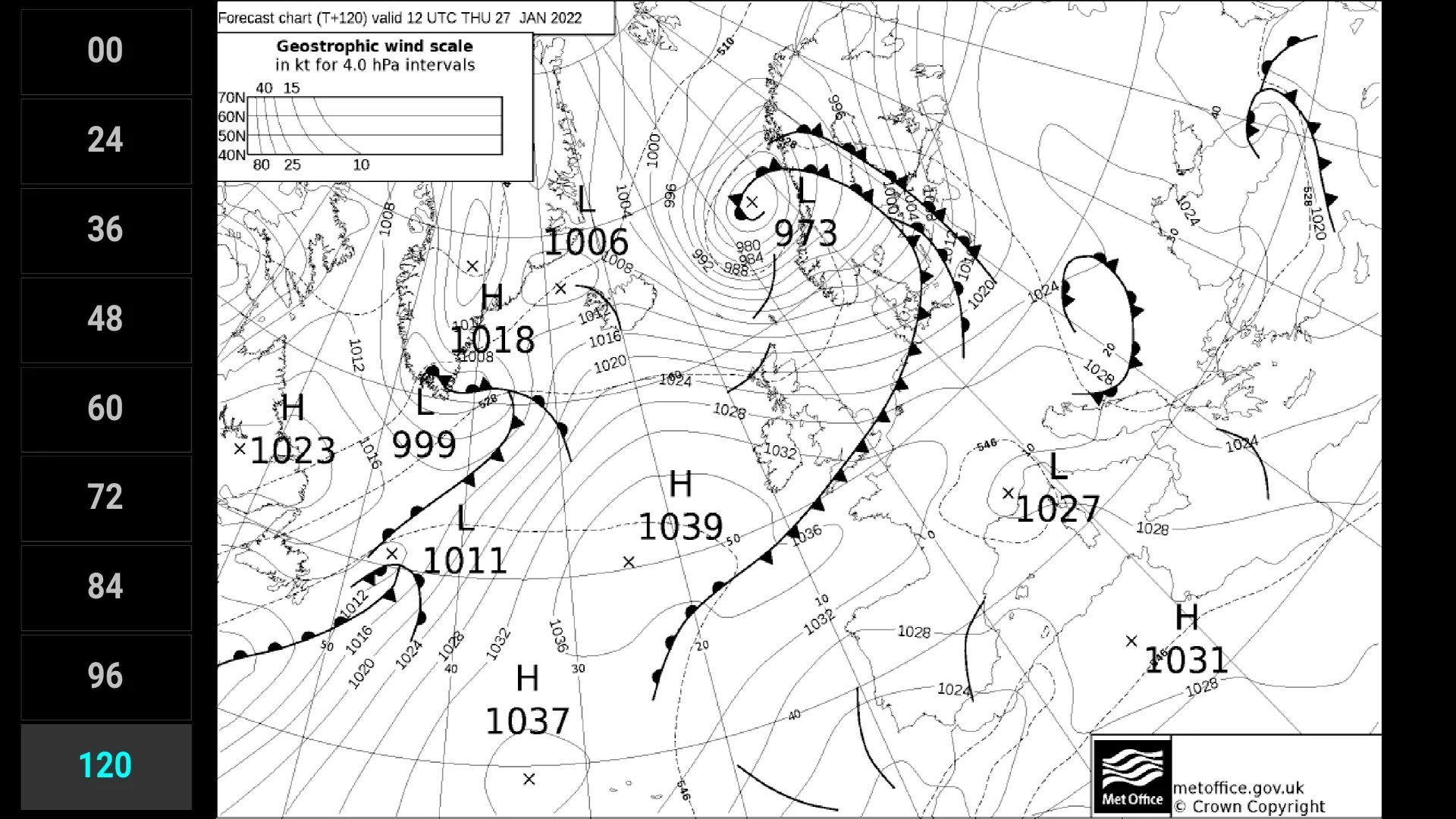 PG Surface Pressure Charts EU | Indus Appstore | Screenshot