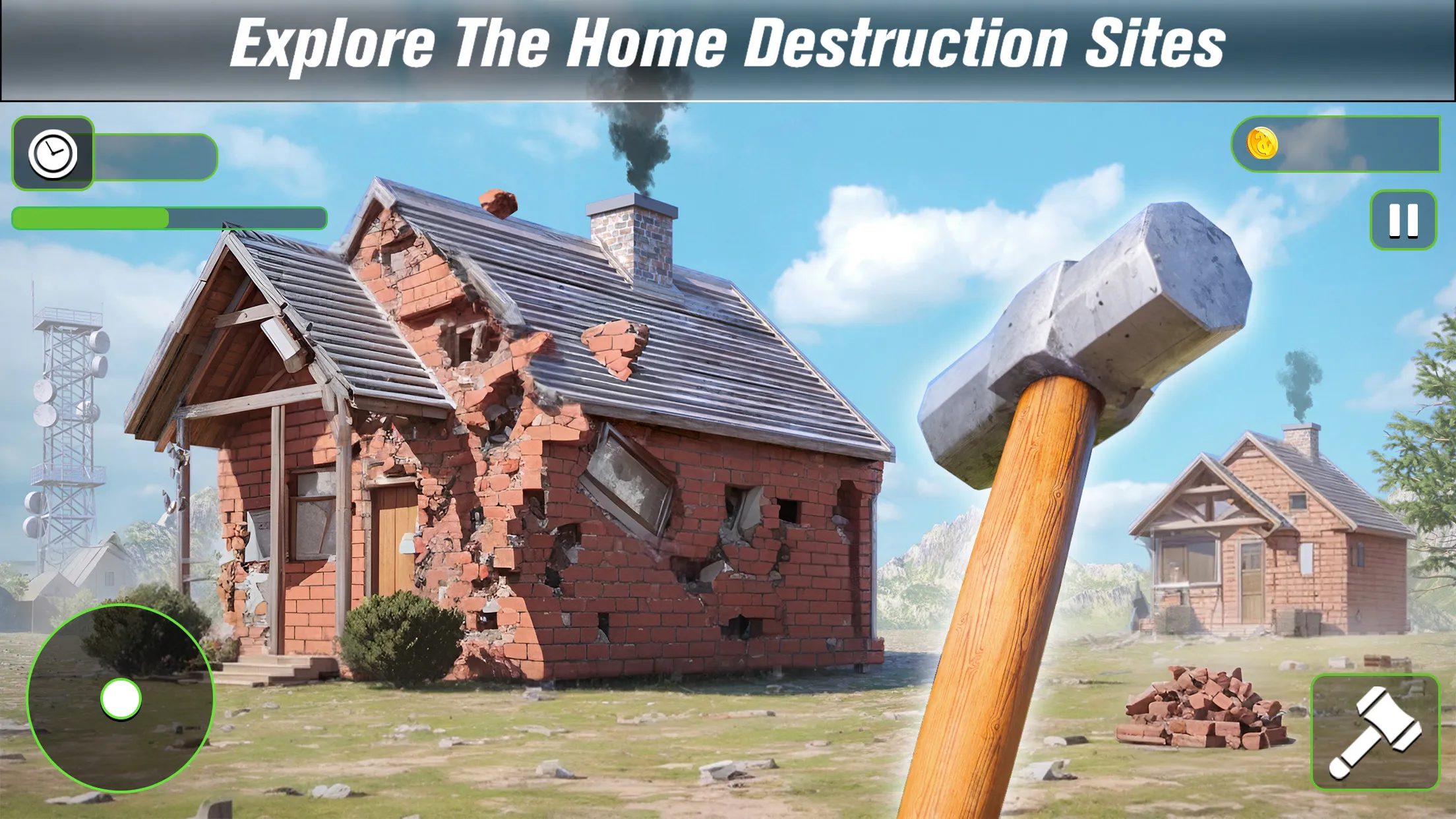 Virtual House Destruction Sim | Indus Appstore | Screenshot