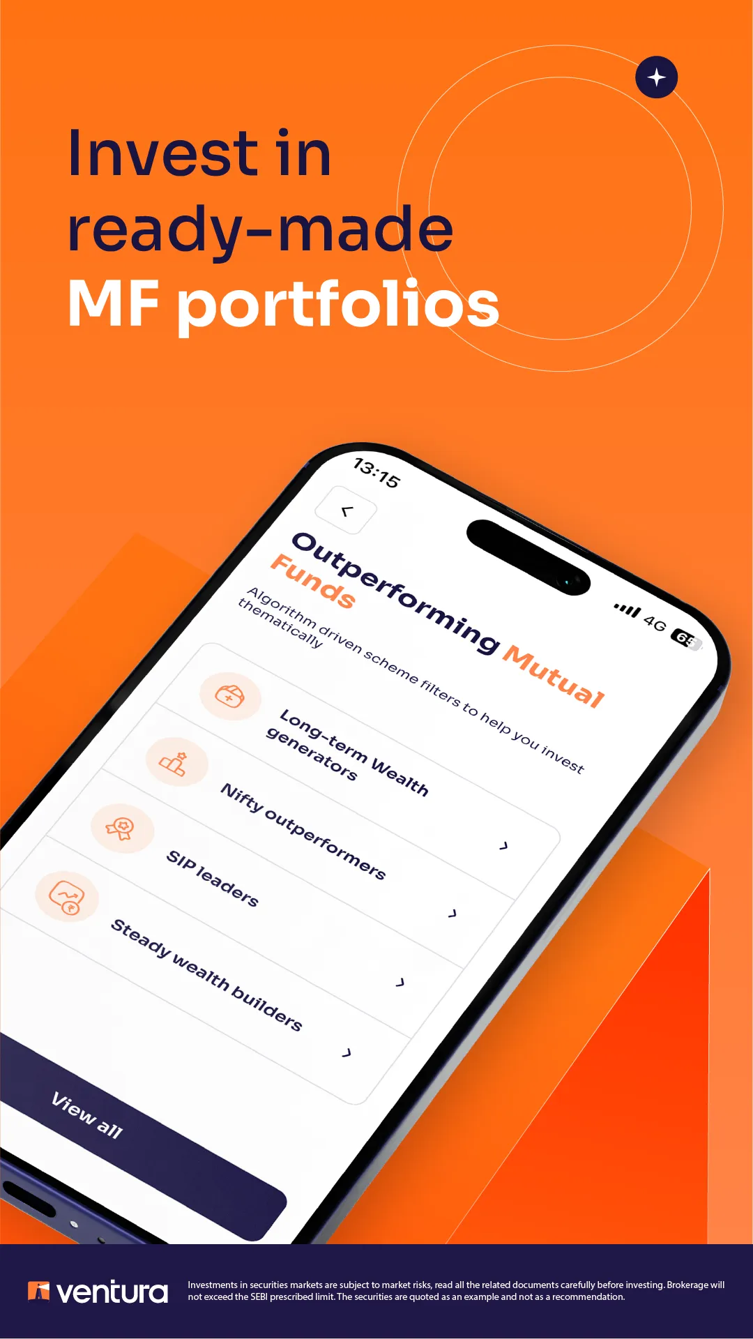 Ventura: Stocks, F&O, MF, IPO | Indus Appstore | Screenshot