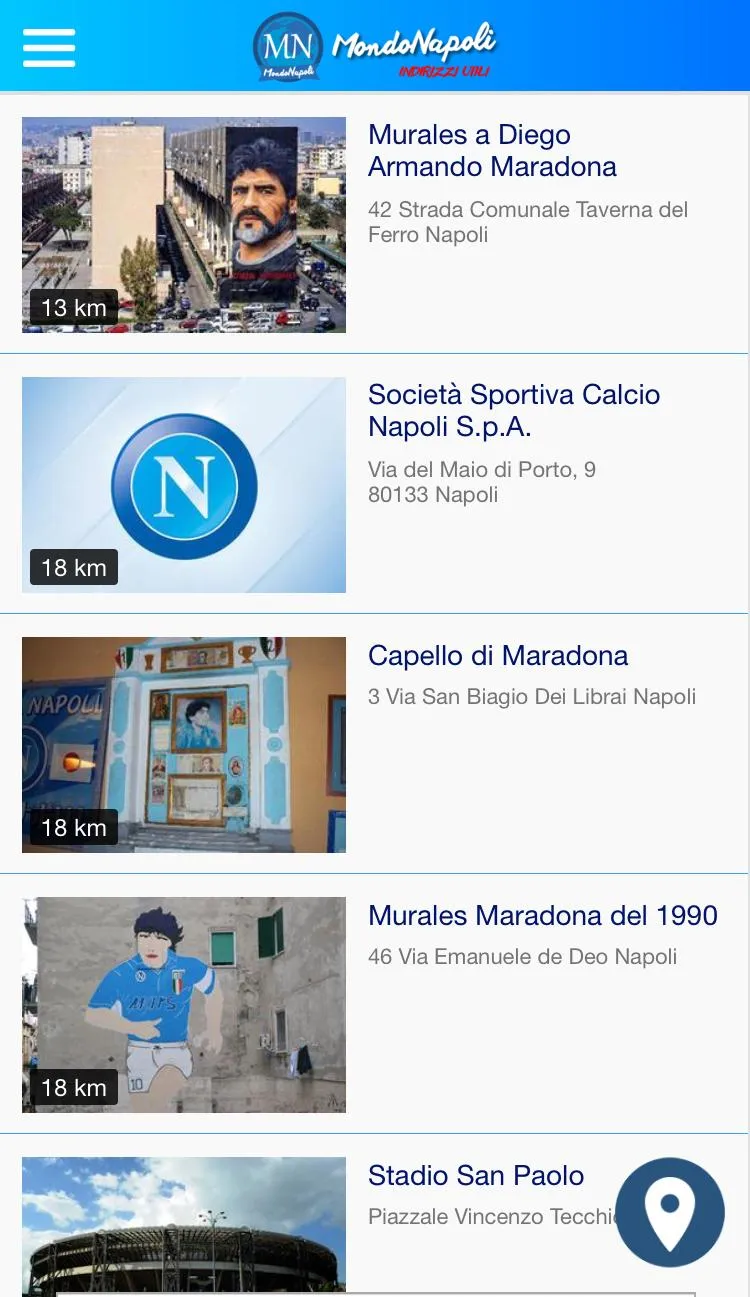 MondoNapoli | Indus Appstore | Screenshot