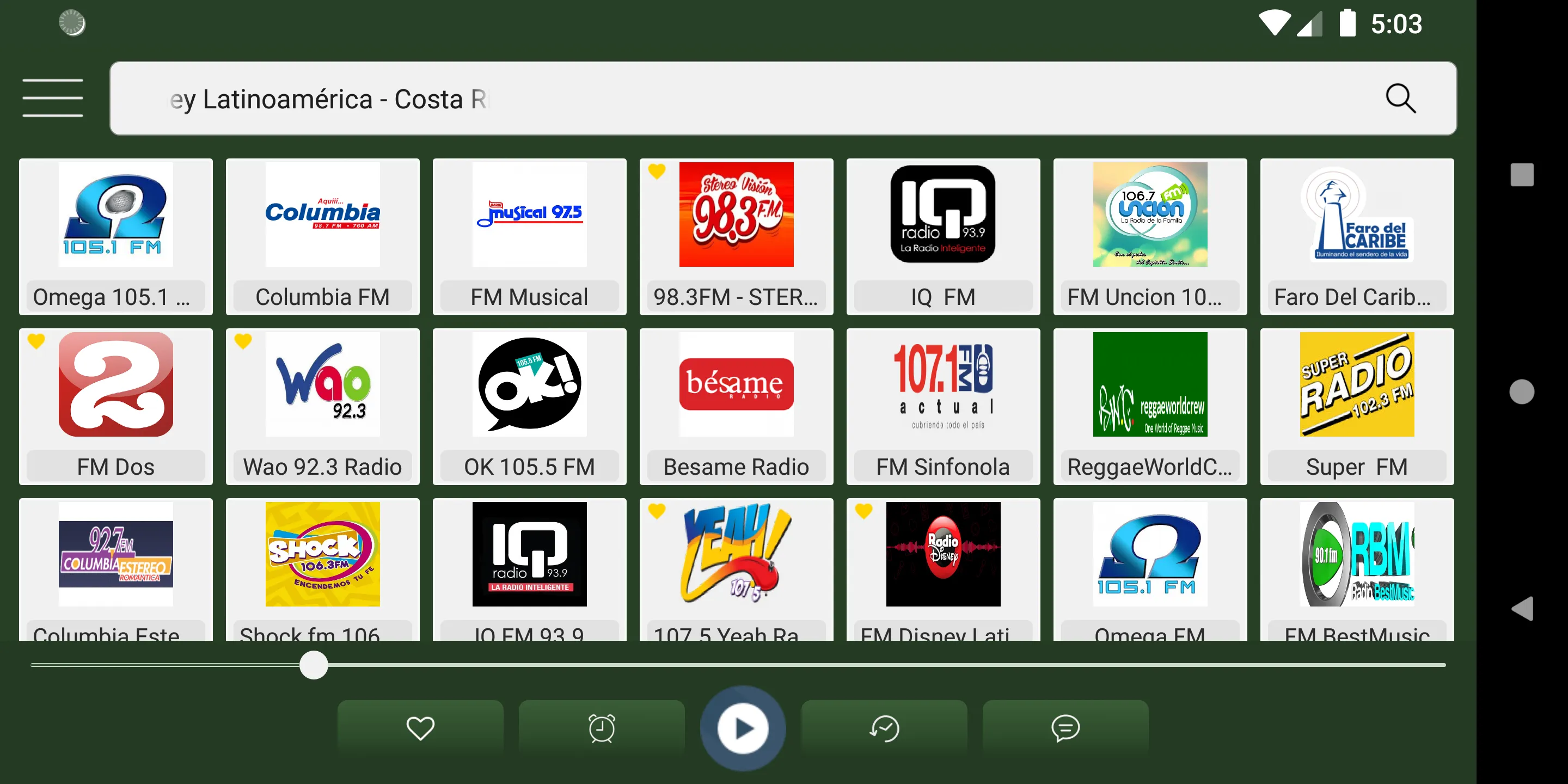 Costa Rica Radio - Am Fm | Indus Appstore | Screenshot