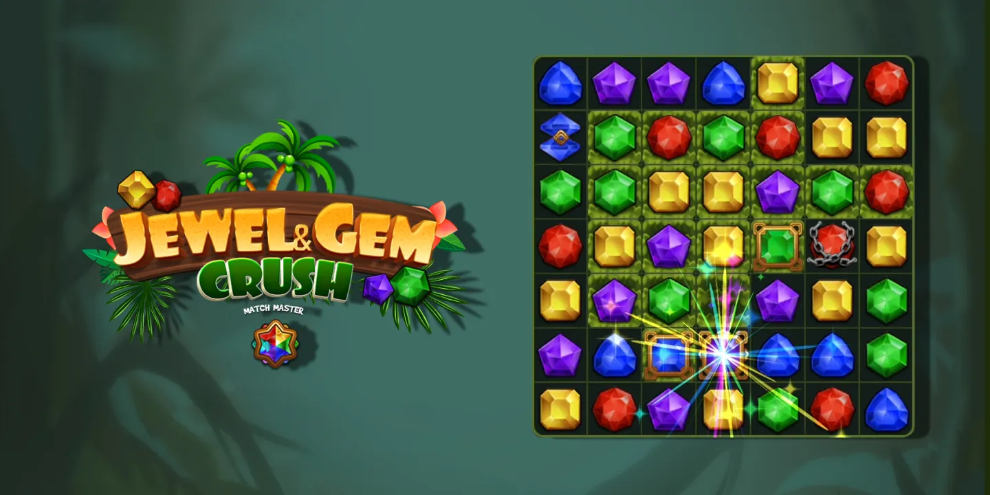 Jewel & Gem Crush-Match Master | Indus Appstore | Screenshot