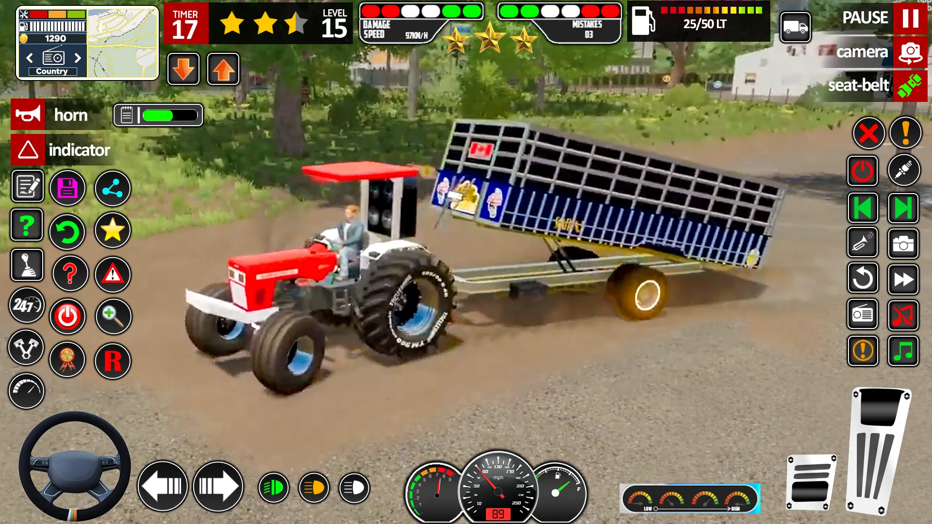 Offroad Tractor Driving Games | Indus Appstore | Screenshot