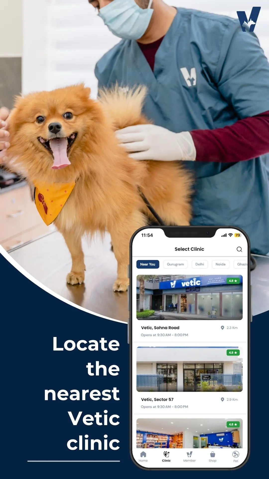 Vetic - Pet Clinic & Grooming | Indus Appstore | Screenshot