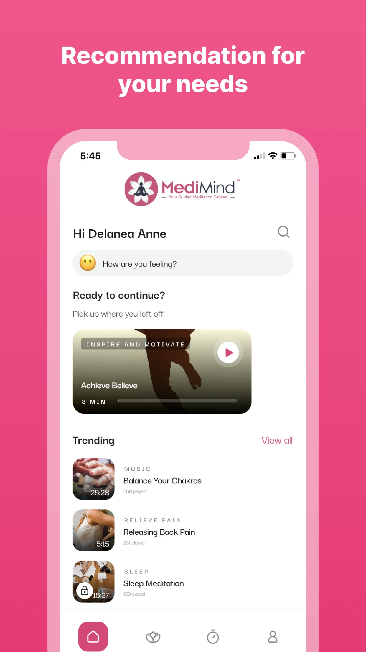 MediMind: Meditation Therapy | Indus Appstore | Screenshot