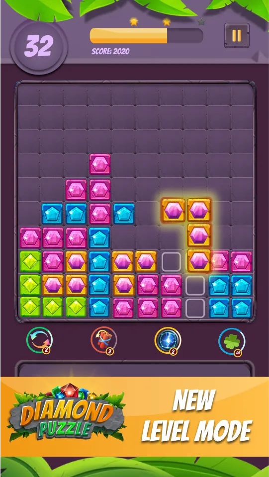 Brick game: Jewel block game | Indus Appstore | Screenshot