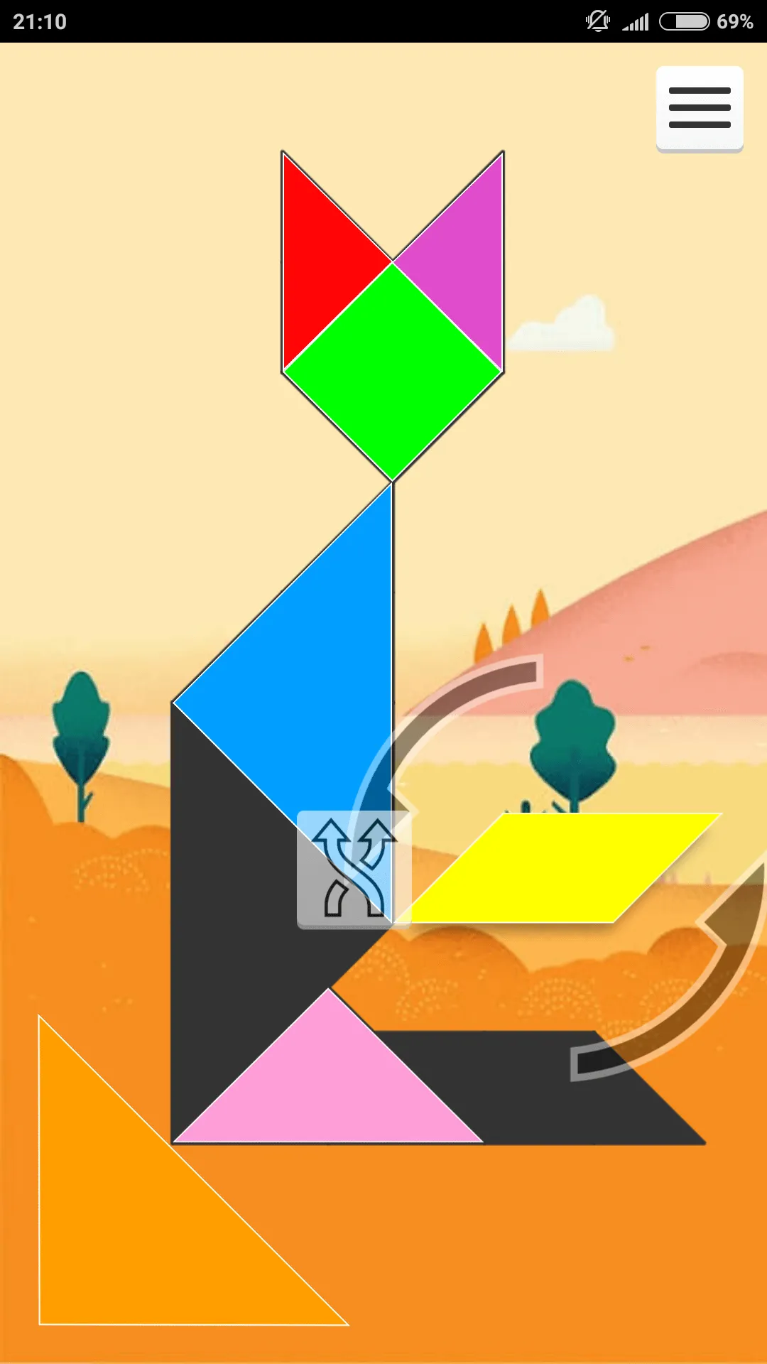 1001 Tangram puzzles game | Indus Appstore | Screenshot