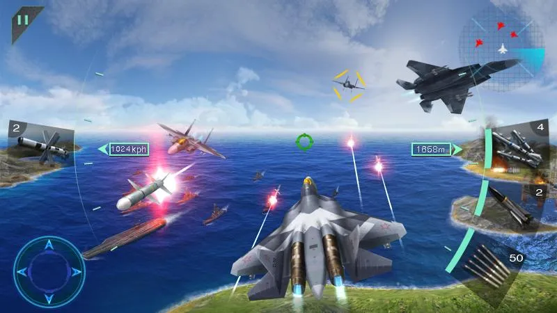 Sky Fighters 3D | Indus Appstore | Screenshot