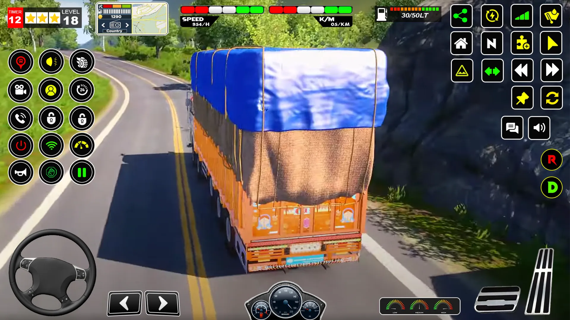 Indian Truck Drive Offroad 3D | Indus Appstore | Screenshot